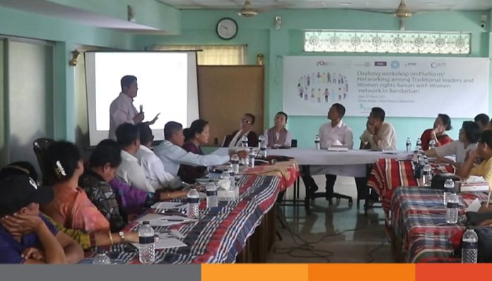 বাংলাদেশ গড়তে হলে পাহাড়ে নারীদের নেতৃত্বের স্থানে আসতে হবে