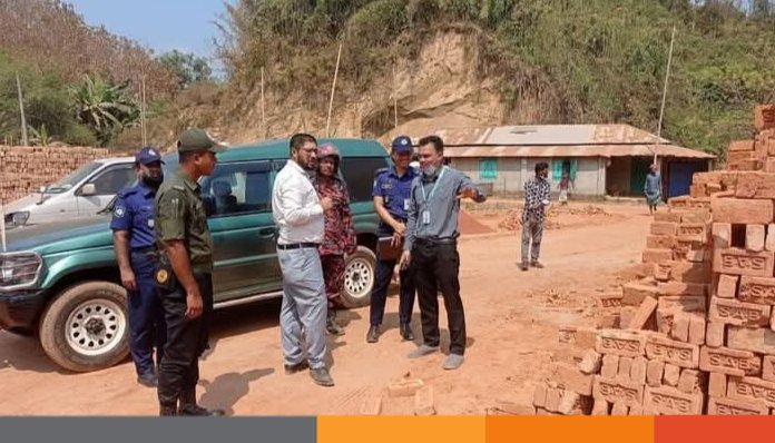 বান্দরবানে তিন ইটভাটা ও পাহাড় কাটায় জরিমানা