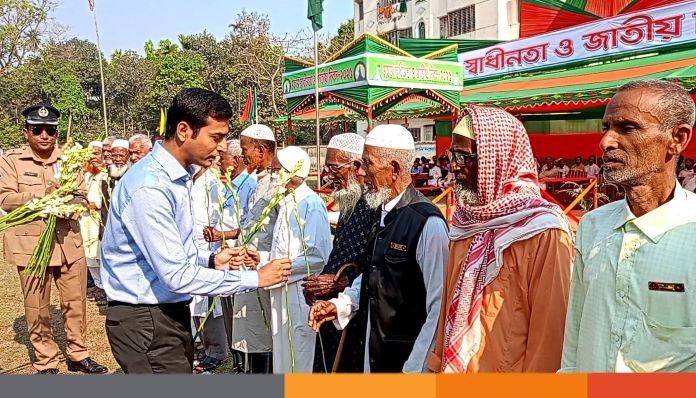 যথাযোগ্য মর্যাদায় নেত্রকোণার দুর্গাপুরে মহান বিজয় দিবস উদযাপন