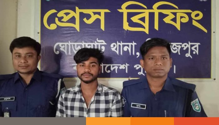 দিনাজপুরে ঘোড়াঘাটে বিয়ের প্রলোভনে নারীকে ধর্ষণ, যুবক গ্রেপ্তার