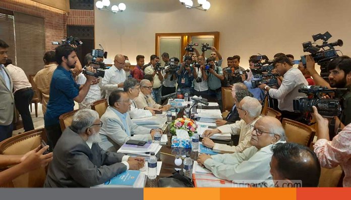 ঐকমত্য কমিশনের সঙ্গে বিএনপির বৈঠক চলছে