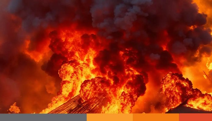 চীনে নার্সিং হোমে অগ্নিকাণ্ড, ২০ জনের মৃত্যু