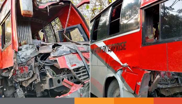 ঝিনাইদহে সড়ক দুর্ঘটনায় আহত ৬