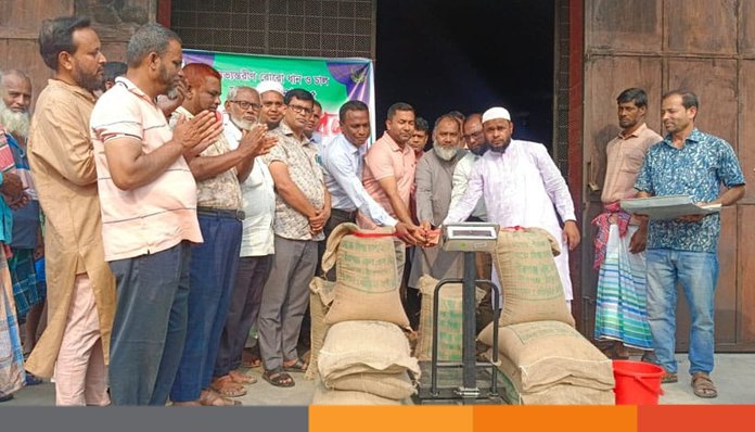 পীরগঞ্জে বোরো ধান ও চাল সংগ্রহ অভিযান শুরু