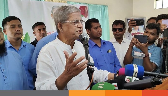 বিভেদ মুক্ত সমাজ গড়তে মানুষের মধ্যে প্রেম সৃষ্টি করতে হবে- মির্জা ফখরুল