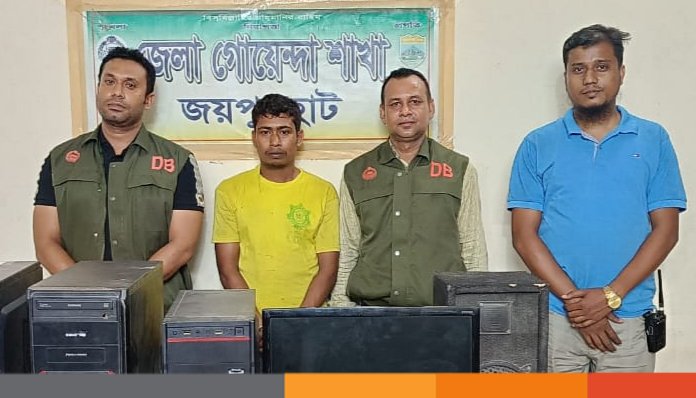 ৯৯দিন পর জয়পুরহাটে মাদ্রাসার চুরি হওয়া মালামাল উদ্ধার, গ্রেপ্তার-১