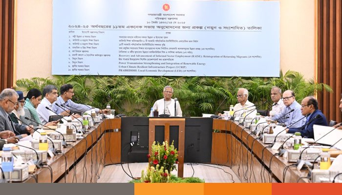 একনেক বৈঠক শেষে উপদেষ্টাদের বৈঠক