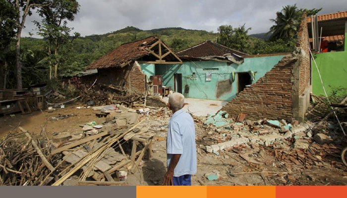 ইন্দোনেশিয়ায় ৫. ৯ মাত্রার ভূমিকম্পের আঘাত