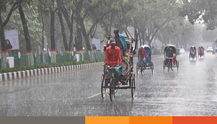 দুপুরের মধ্যে ১৬ অঞ্চলে বজ্রসহ বৃষ্টির আভাস