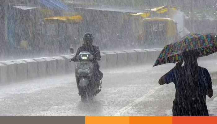 ঢাকাসহ চার জেলায় ৬০ কিমি বেগে বজ্রসহ বৃষ্টির আভাস ঢাকাসহ চার জেলায় ৬০ কিমি বেগে বজ্রসহ বৃষ্টির আভাস