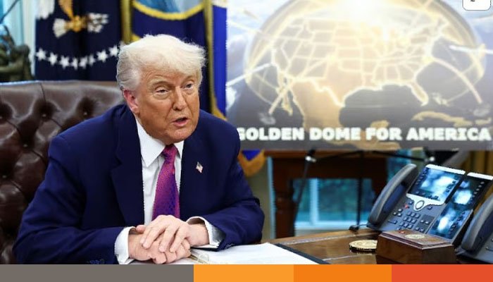 ক্ষেপণাস্ত্র হামলা প্রতিহত করতে ‘গোল্ডেন ডোম’ বানাবেন ট্রাম্প ক্ষেপণাস্ত্র হামলা প্রতিহত করতে ‘গোল্ডেন ডোম’ বানাবেন ট্রাম্প