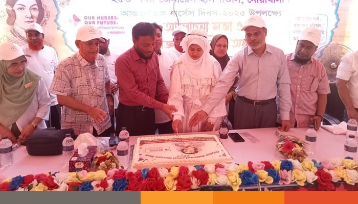 নোয়াখালীতে 'আন্তর্জাতিক নার্সসেস ডে' পালিত