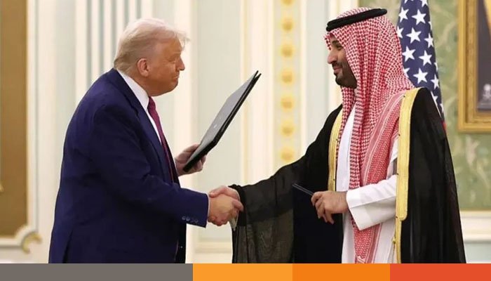 ট্রাম্পের সঙ্গে সৌদির ৩০ হাজার কোটি ডলারের বাণিজ্যচুক্তি স্বাক্ষর