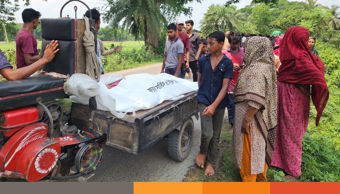 ঝিনাইদহে ট্রাকের সঙ্গে সংঘর্ষে মোটরসাইকেল আরোহী নিহত
