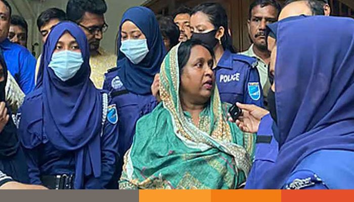 অভিযান শুরুর ৬ ঘণ্টা পর সাবেক মেয়র আইভী গ্রেফতার