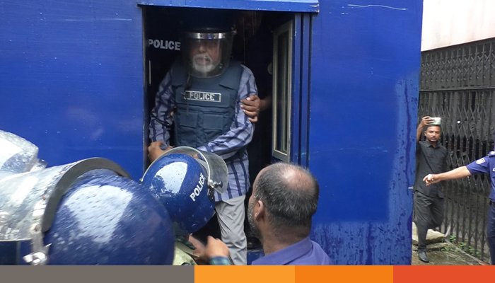 বরগুনার আদালতে শম্ভুর জামিন নামঞ্জুর, জেল হাজতে প্রেরণ বরগুনার আদালতে শম্ভুর জামিন নামঞ্জুর, জেল হাজতে প্রেরণ