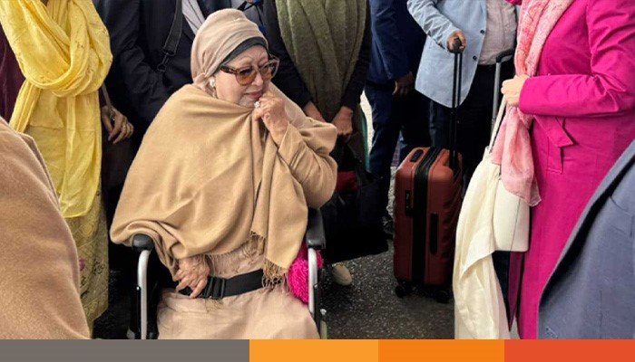 দেশে ফিরেছেন খালেদা জিয়া