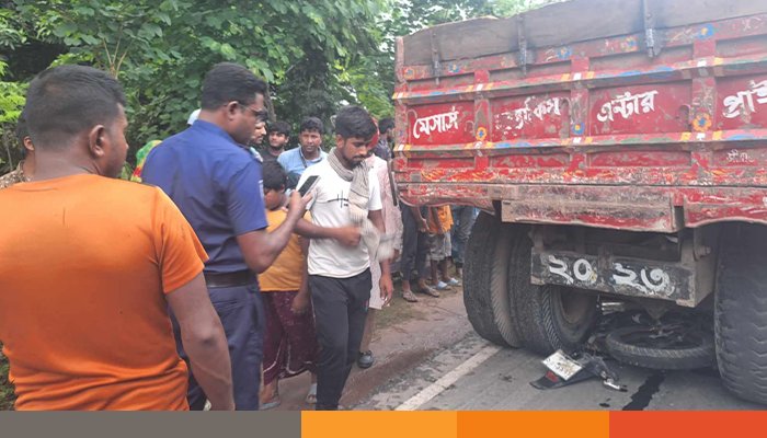কুষ্টিয়ায় ইটবাহী ট্রাক্টরের চাপায় যুবক নিহত