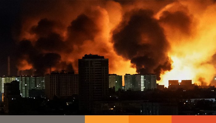 ইউক্রেনে সবচেয়ে বড় ড্রোন হামলা রাশিয়ার, নিহত ১২