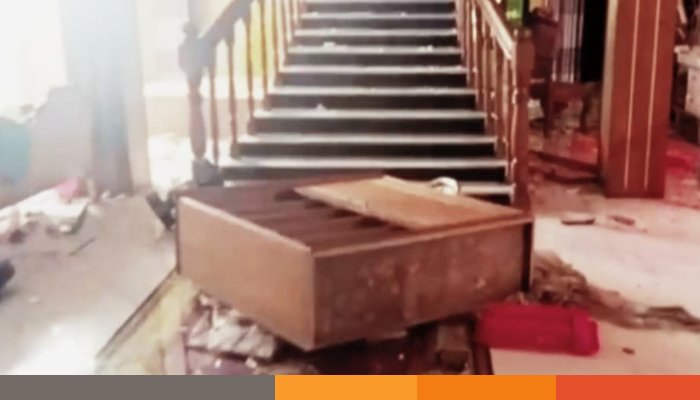 সোনারগাঁয়ে একাধিক বাড়িঘরে হামলা ও কোটি টাকার সম্পদ লুটের অভিযোগ