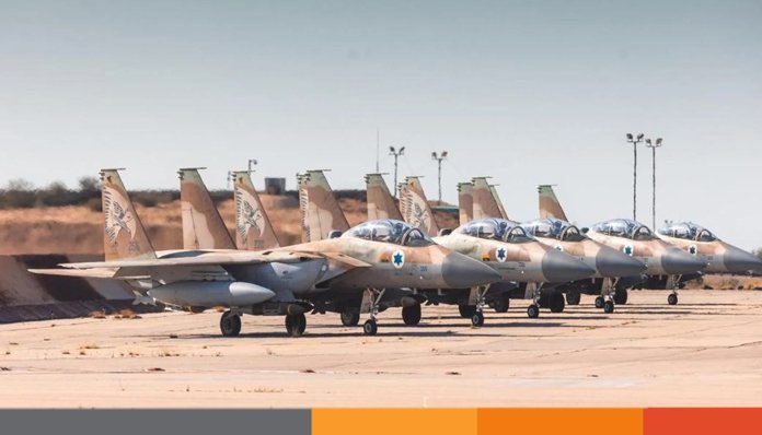 ইয়েমেনে হামলা চালালো ইসরায়েলের ২০ যুদ্ধবিমান
