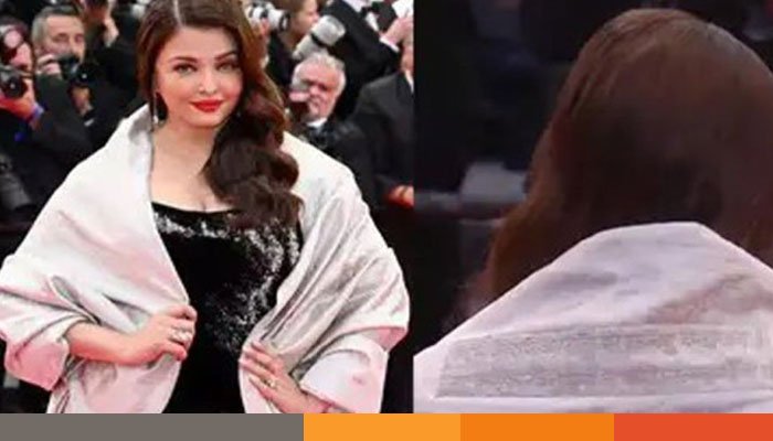 কানে শাড়ির মাধ্যমে ঐশ্বরিয়ার নতুন বার্তা!