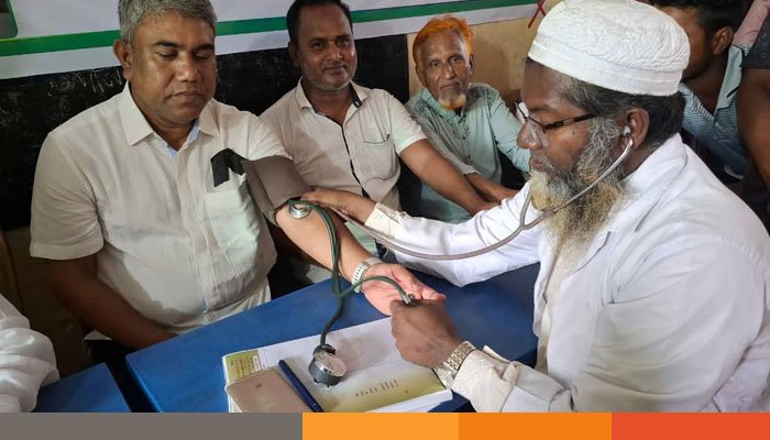 জয়পুরহাটে শহীদ জিয়ার শাহাদাৎবার্ষিকীতে ফ্রি মেডিক্যাল ক্যাম্প অনুষ্ঠি