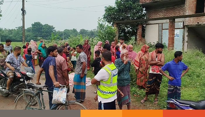 ঝিনাইদহে ট্রাক পিষে মারলো নারীকে