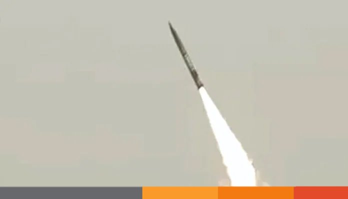 পাকিস্তানের ব্যালিস্টিক ক্ষেপণাস্ত্র পরীক্ষা