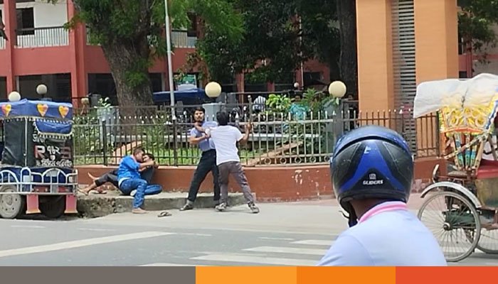 মেহেরপুর আদালত চত্বরে সংঘর্ষের এক ঘণ্টার মধ্যেই হাসপাতালে আহতদের ওপর ফের হামলা