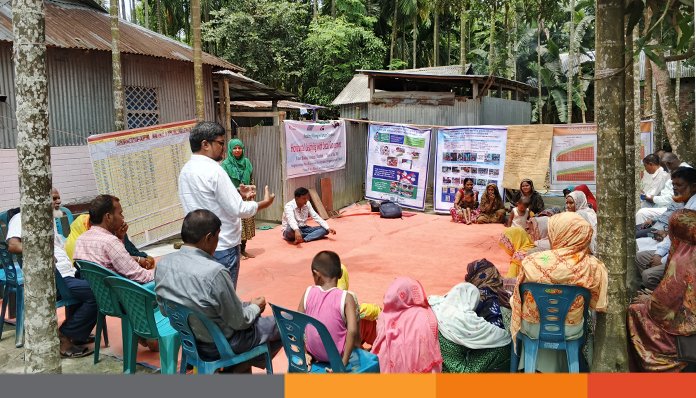 লালমনিরহাটে জনপ্রতিনিধিদের সাথে এইচভিইউপি স্কেল-আপ ও অভিজ্ঞতা বিনিময় সভা