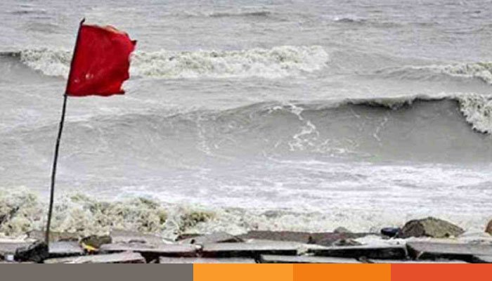 ৭ অঞ্চলের নদীবন্দরকে ১ নম্বর সতর্ক সংকেত