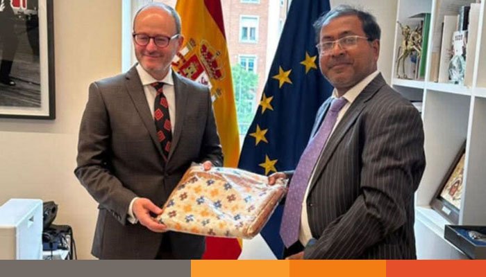 স্পেনের গ্লোবাল অ্যাফেয়ার্স সেক্রেটারির সঙ্গে রাষ্ট্রদূতের সাক্ষাৎ