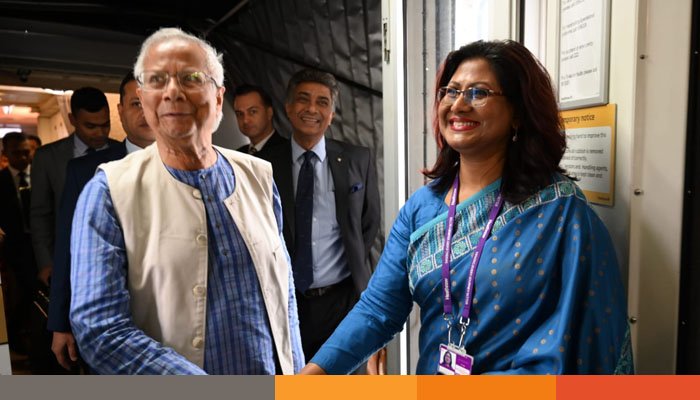 লন্ডন পৌঁছেছেন প্রধান উপদেষ্টা