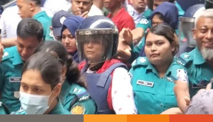 সাবেক এমপি সাবিনা আক্তার তুহিন রিমান্ডে