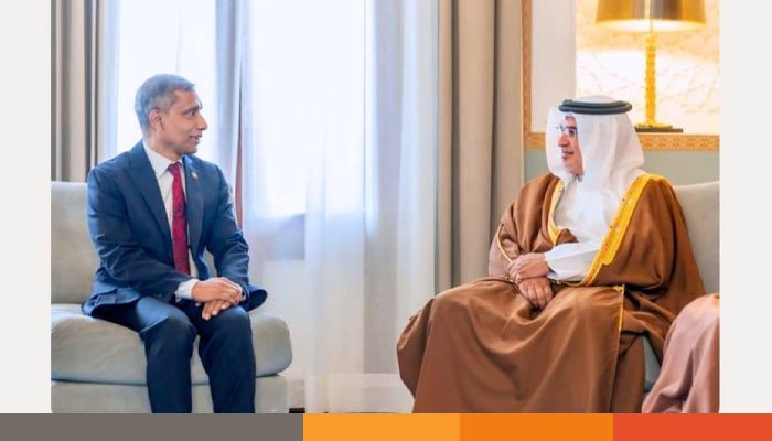 নতুন শ্রমবাজার খুলতে বাহরাইনের ক্রাউন প্রিন্সকে অনুরোধ রাষ্ট্রদূতের নতুন শ্রমবাজার খুলতে বাহরাইনের ক্রাউন প্রিন্সকে অনুরোধ রাষ্ট্রদূতের