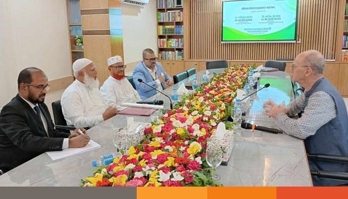 জার্মানির রাষ্ট্রদূত আচিম ট্রস্টারের সঙ্গে জামায়াত আমিরের সৌজন্য সাক্ষাৎ