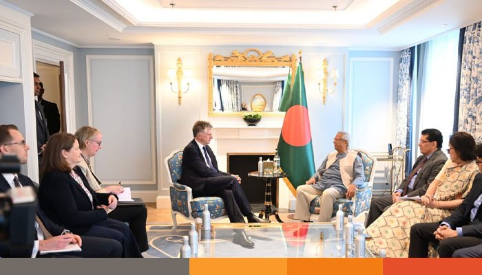 যুক্তরাজ্যের জাতীয় নিরাপত্তা উপদেষ্টার সঙ্গে প্রধান উপদেষ্টার বৈঠক যুক্তরাজ্যের জাতীয় নিরাপত্তা উপদেষ্টার সঙ্গে প্রধান উপদেষ্টার বৈঠক