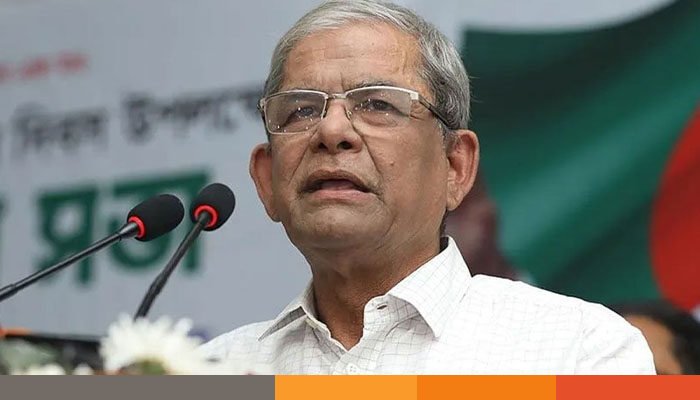 ড. ইউনূস- তারেক রহমানের বৈঠক পছন্দ হয়নি বলেই নারাজ একটি দল: মির্জা ফখরুল