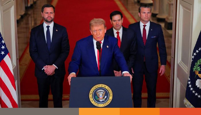 হয় শান্তি, না হয় ইরানের জন্য মর্মান্তিক পরিণতি: ট্রাম্প