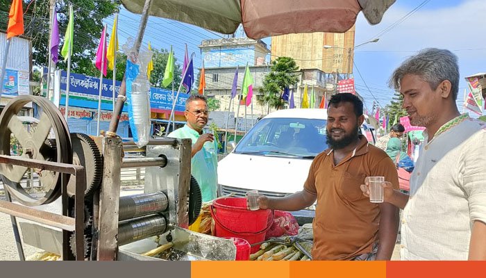 কুড়িগ্রামে গরমে অতিষ্ঠ জনজীবন