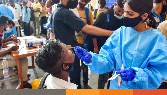 ভারতে করোনা সংক্রমণ, এক সপ্তাহে বাড়লো ১২০০ শতাংশ ভারতে করোনা সংক্রমণ, এক সপ্তাহে বাড়লো ১২০০ শতাংশ