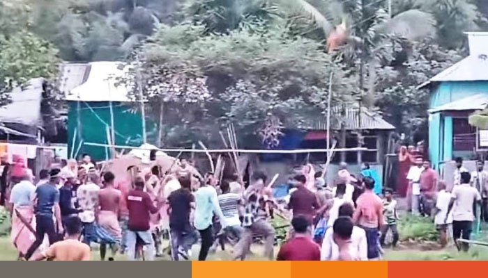 নেত্রকোনায় জমি সংক্রান্ত বিরোধে সংঘর্ষে আহত ১৫