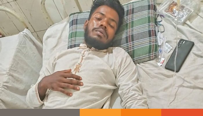 বালুদস্যুদের আক্রমণে হাসপাতালে কাতরাচ্ছেন জুলাই যুদ্ধা আরিফ