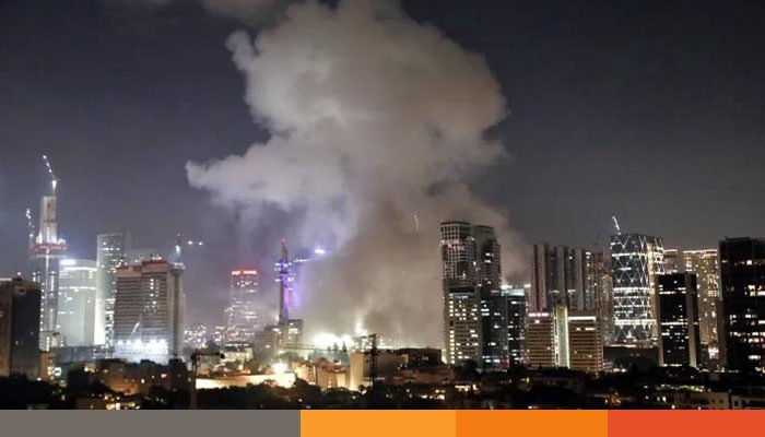 পাল্টাপাল্টি হামলায় কাঁপছে ইরান-ইসরায়েল