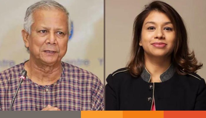 ড. ইউনূস দেখা করতে অস্বীকৃতি জানানোয় হতাশ টিউলিপ