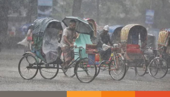 ২৪ ঘণ্টায় ঢাকায় ২৬ মিলিমিটার বৃষ্টিপাত