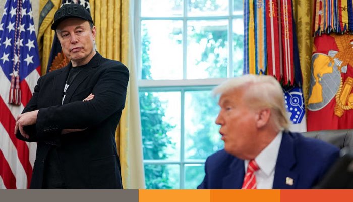 বিরোধীদের সহায়তা করলে মাস্কের ‘গুরুতর পরিণতি’ হবে : ট্রাম্প বিরোধীদের সহায়তা করলে মাস্কের ‘গুরুতর পরিণতি’ হবে : ট্রাম্প