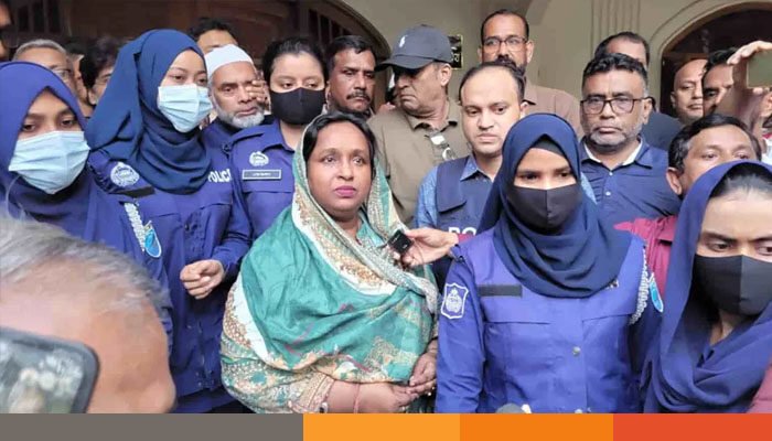 নারায়ণগঞ্জের বৈষম্যবিরোধী আন্দোলনে সজল হত্যা মামলায় সাবেক মেয়র আইভী ২ দিনের রিমান্ডে