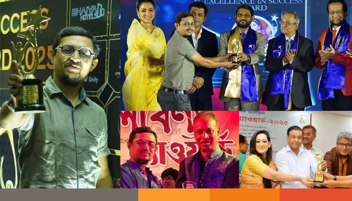 গীতিকবিতায় মাহমুদ মানজুরের তিন স্বীকৃতি